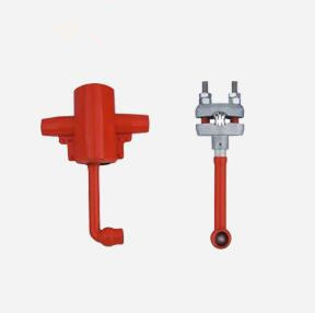 厂家生产CFH型防弧线夹防雷金具保护器防雷保护器CFH线夹规格齐全