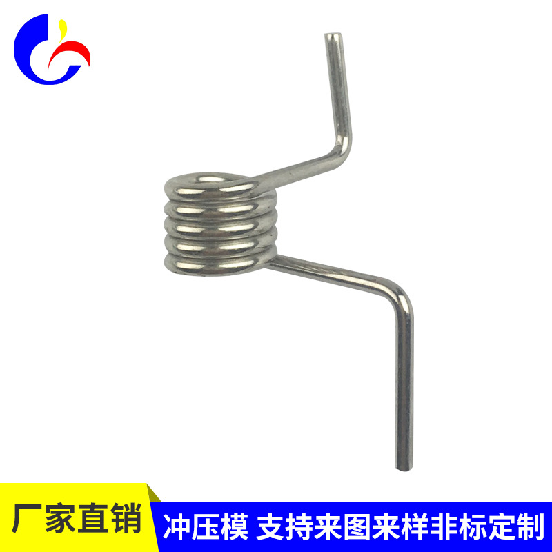 厂家不锈钢扭转弹簧 非标扭力弹簧 筒灯弹簧 异形弹簧加工定 制