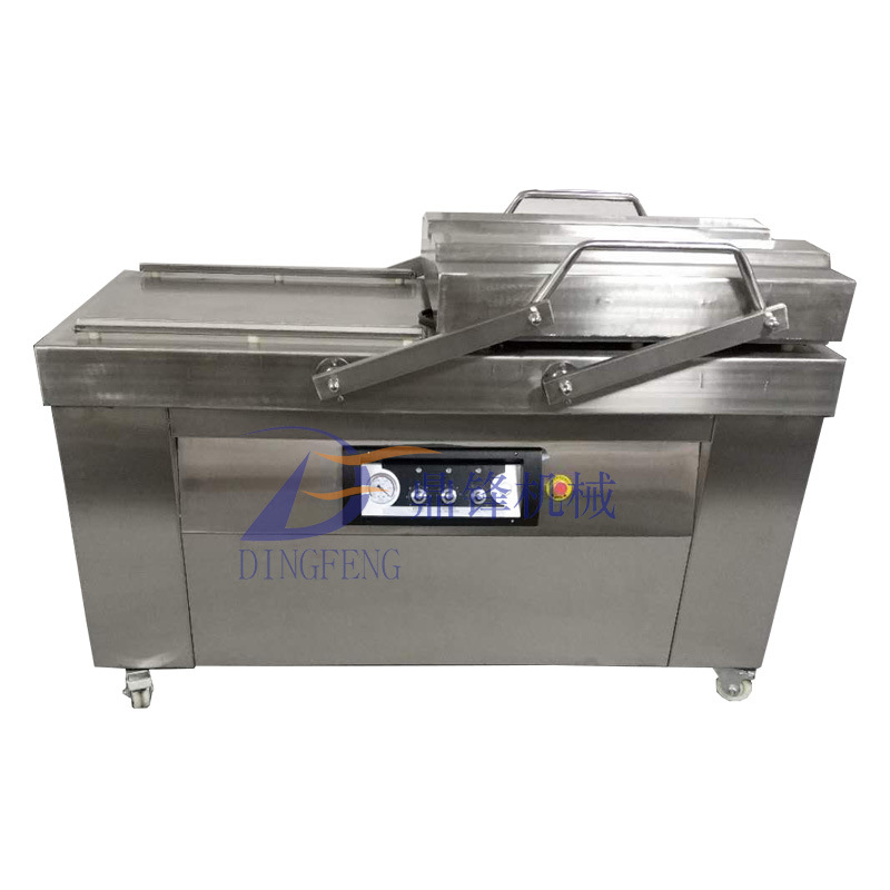 广州鼎锋厂家供应双式真空包装机(凹槽)，食品医药真空包装机