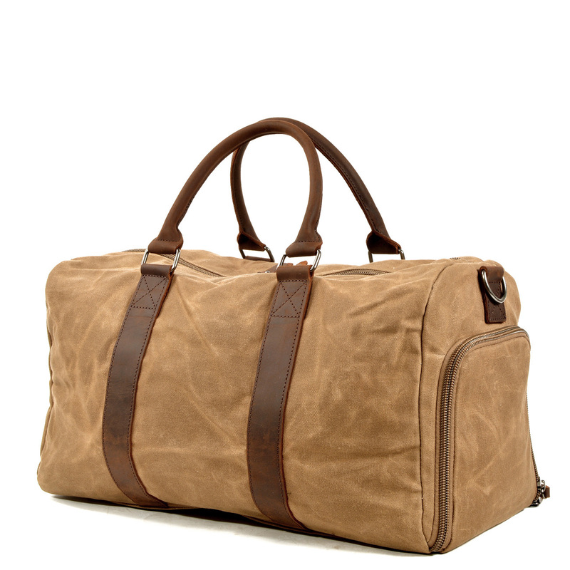 Sports Fitness Bag Men's Shoulder Portable Training Bag Dry and Wet Separated Swimming Large Capacity Canvas Luggage Travel Bag