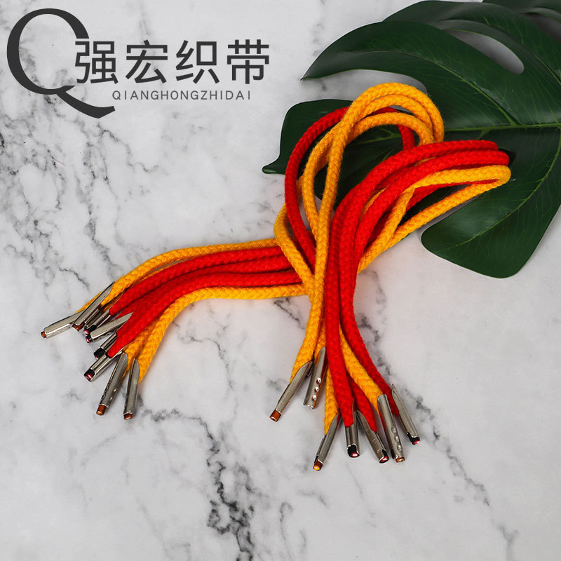 PP黑白色丙纶聚丙烯针通绳束口袋抽绳挂绳优势原产地供应包装专用