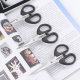 Spot student DIY handmade paper cutter children's safety small scissors stainless steel multi-purpose office household scissors