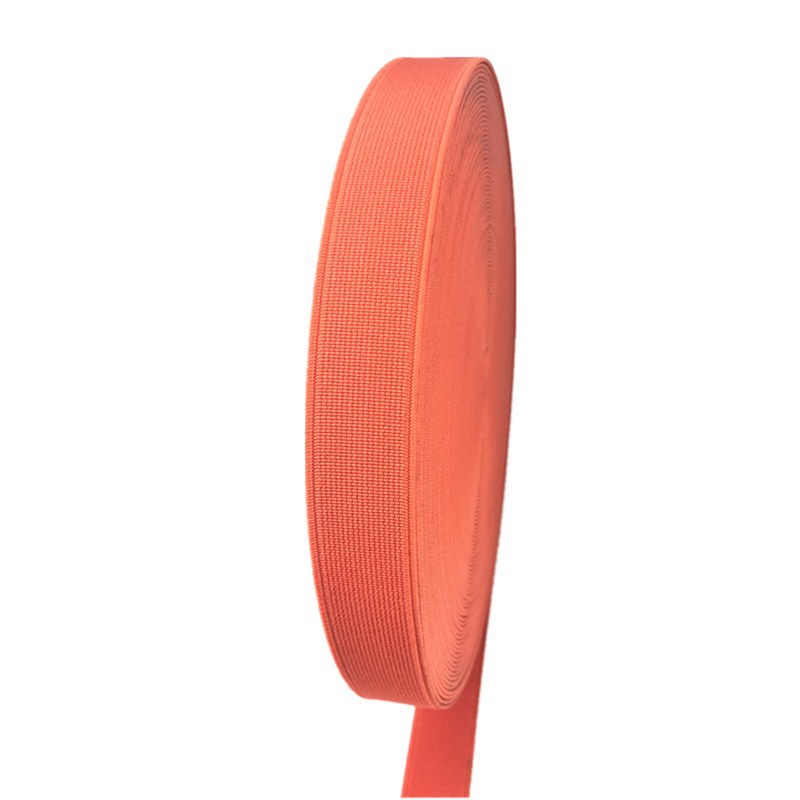 2公分 2.5公分 橙色弹力松紧带2CM 2.5CM彩色高拉力加厚松紧带