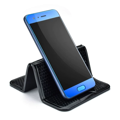 Multifunctional car ornaments anti-slip mat creative folding mobile phone bracket car central control high temperature resistant anti-slip mat for car