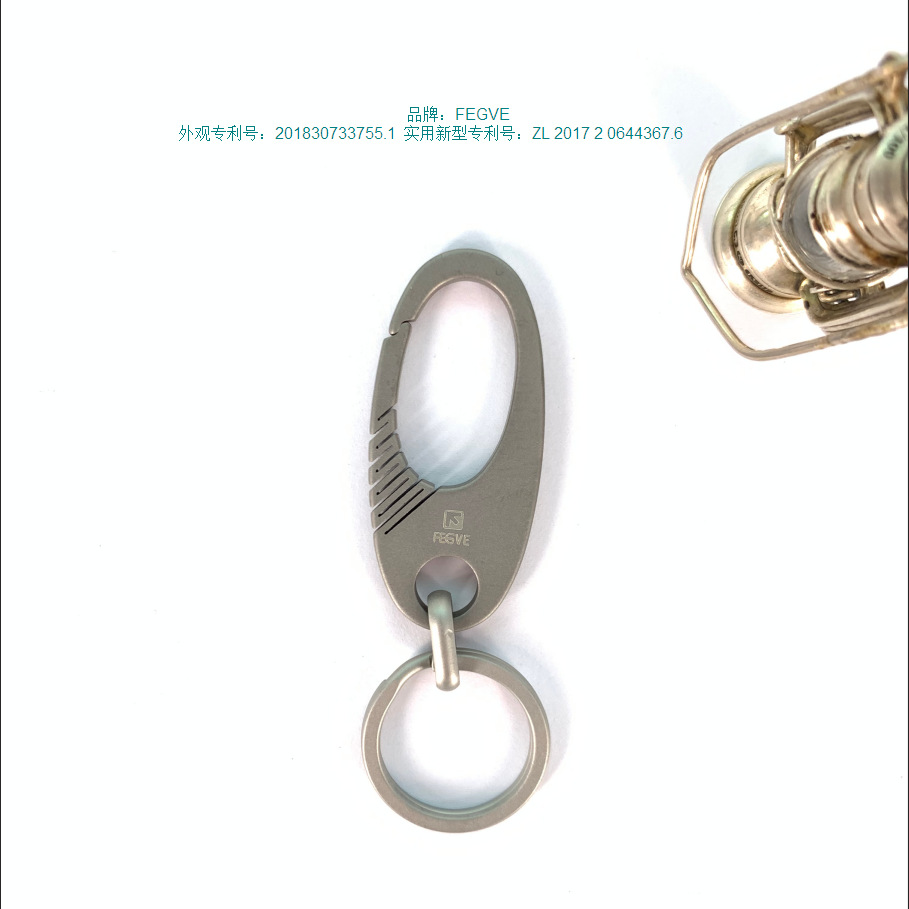 Coche llavero titanio metal llavero apariencia diseño imagen aceptable