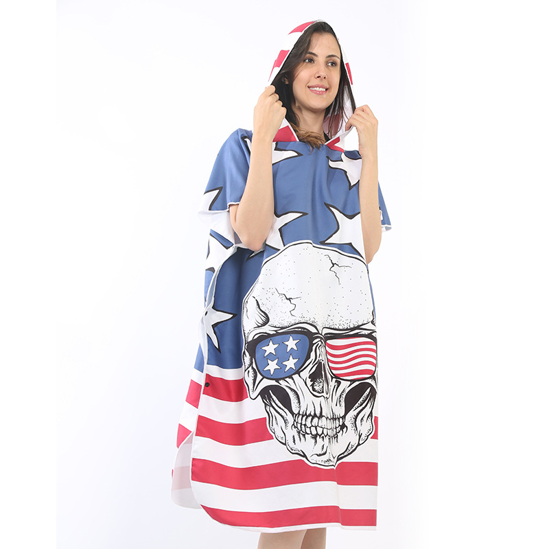 Chal de Playa Estilo Europeo y Americano, Toalla de Natación, Chal para Adultos con Estampado Digital, Disponible en Existencia, Venta al por Mayor