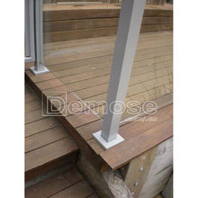 别墅走廊扶手护栏 铝合金立柱钢化玻璃栏杆 佛山厂家直销阳护栏