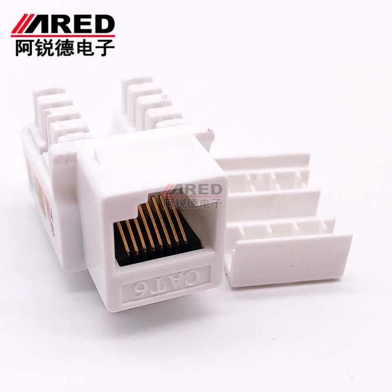 Super Six неэкранированный компьютерный сетевой кабель сетевой модуль RJ45Cat6 Gigabit 6 Информационная модель