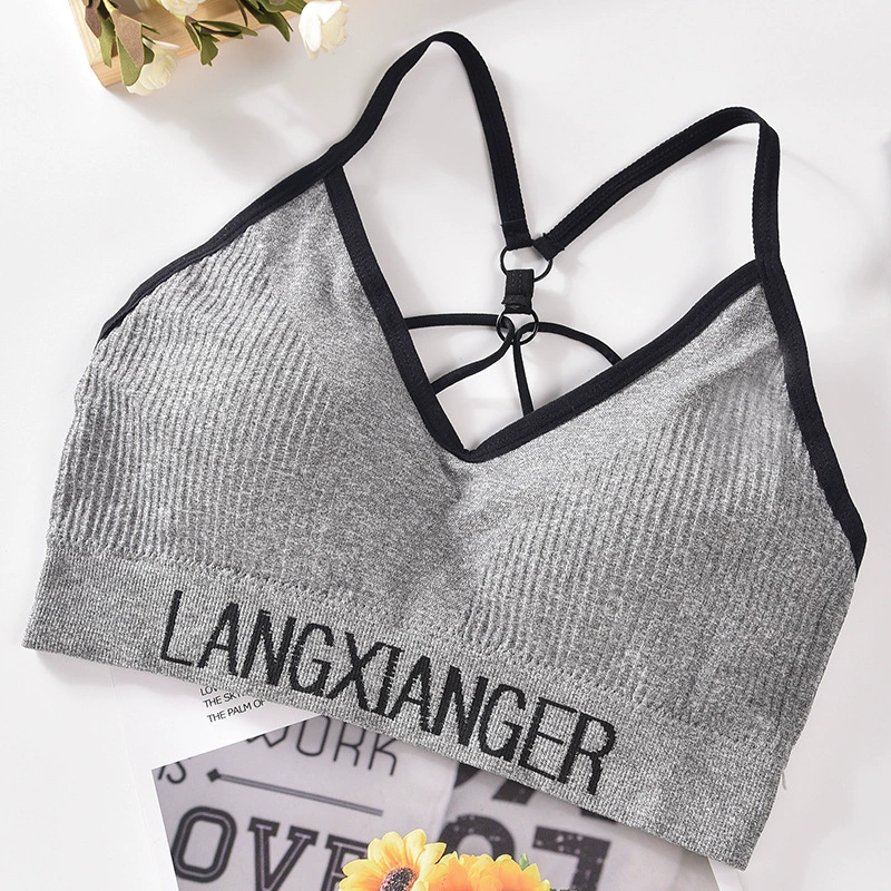 Топ-тюбик с вкладышами на бюстгальтере, плюс размер, декоративная ремешковая спина