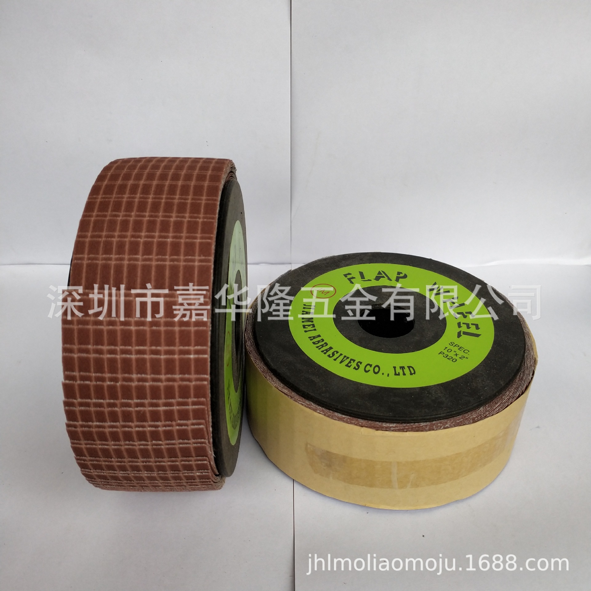 361砂布丝轮120#-600#翼片砂轮拉砂抛光轮瓜丝轮菜瓜轮砂布轮