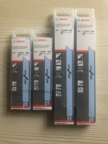 Bosch saber saw blade S922BF S922EF S1122BF S1122EF S644DS1531LS1411DF
