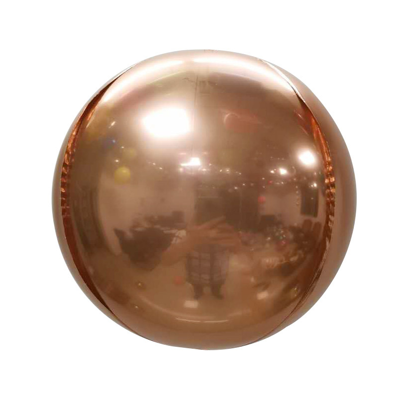 Globo aluminio redondo 4D grande