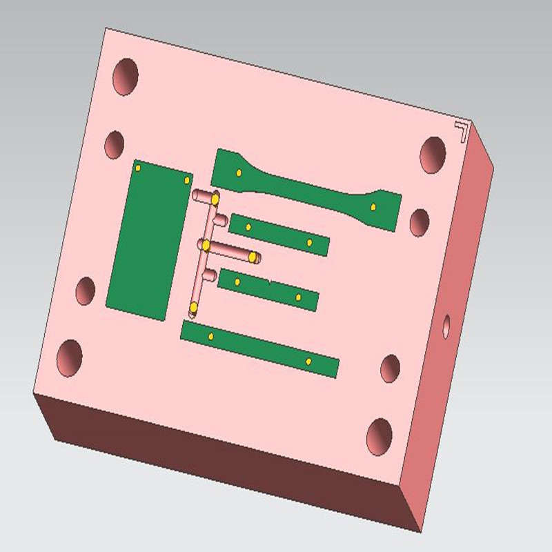 测试样条注塑模具拉伸冲击弯曲燃烧色板等测试样条模具