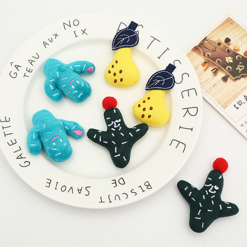 兔子仙人掌充棉服装饰品儿童服装辅料手机头绳挂件配饰厂家批发