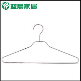 实心铁衣架晾衣架 晾晒铁衣架家用防锈电镀衣架 厂家直供晾晒衣架