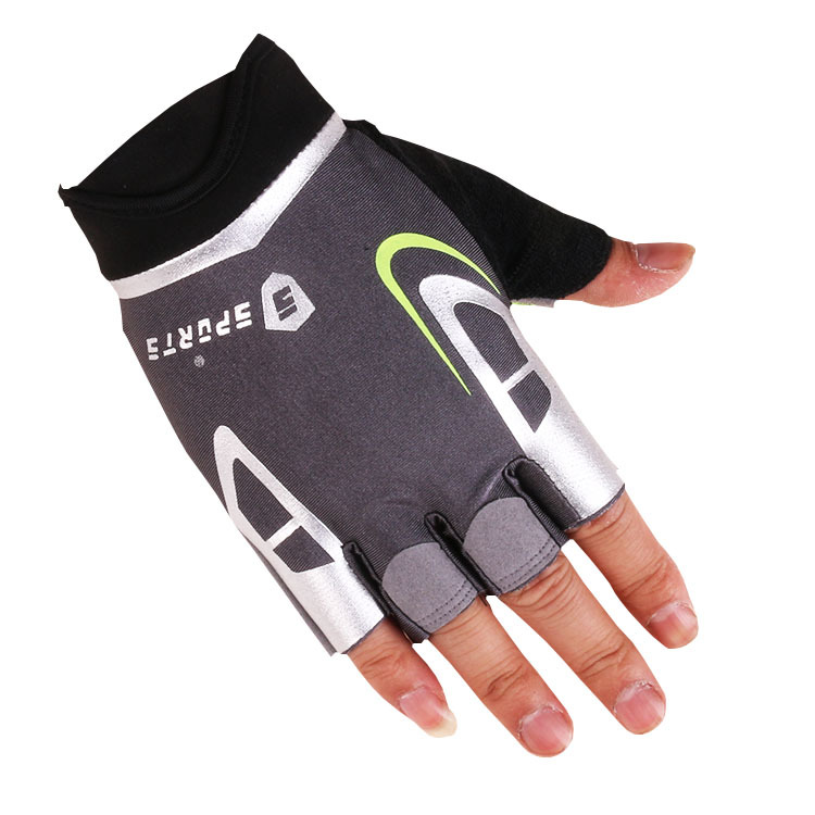 Ciclismo medio dedo guantes nuevos hombres y mujeres al aire libre ciclismo deportes bicicleta montañismo ejercicio dedo faltante guantes de fitness