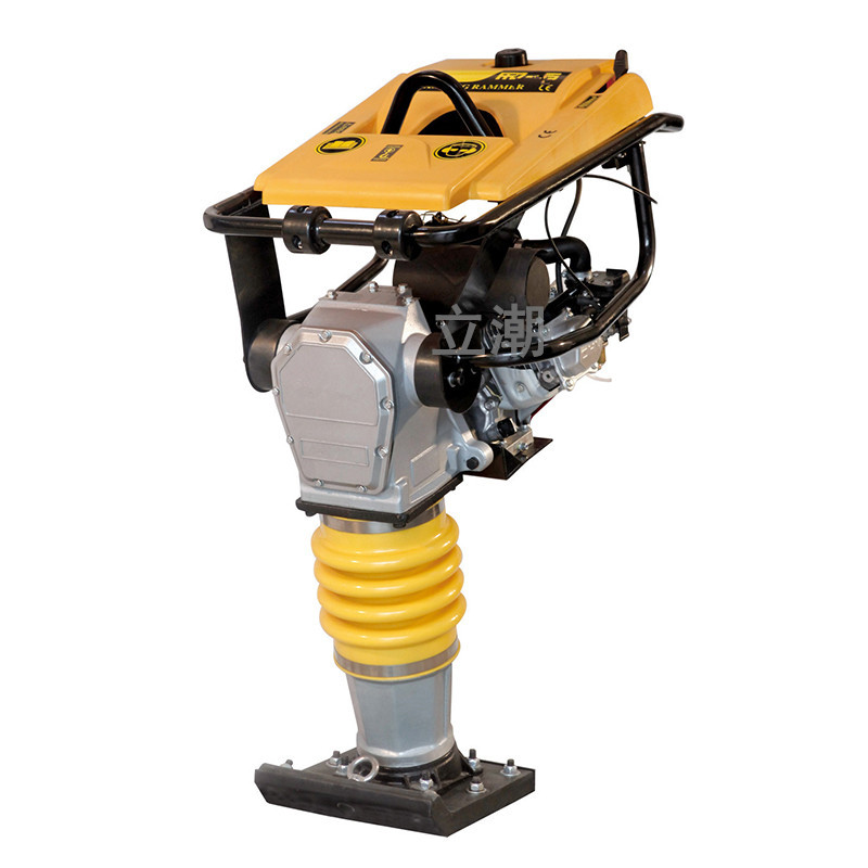 现货供应新款冲击夯 立式打夯机系列 狭窄沟槽施工夯实效果好