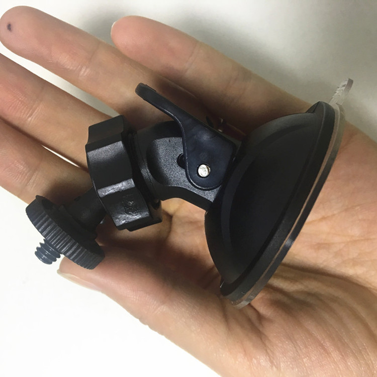 Grabadora de conducción soporte de cabeza de tornillo de lechón universal tipo de lechón cabeza de bola giratoria 6mm tornillo boca 360 su soporte de coche
