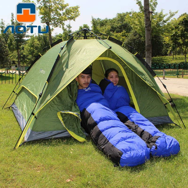 凹凸 Plel спальный турист outdoor одиночный осень и зима можно сшить утепленный мешок для сна мама супер легкий плотный утолщенный AT6102