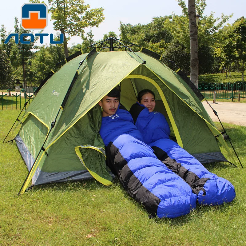 凹凸 Plel спальный турист outdoor одиночный осень и зима можно сшить утепленный мешок для сна мама супер легкий плотный утолщенный AT6102