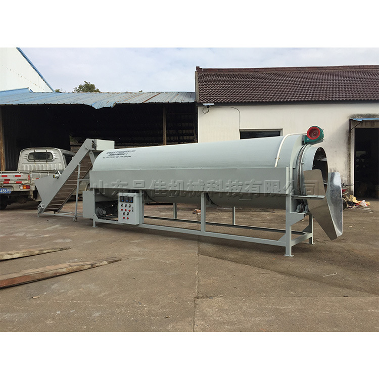 滚筒茶叶杀青机 茶厂流水线作业 河南蒲公英茶泰安女儿茶焙香机