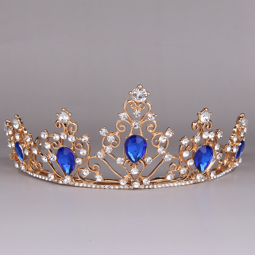 Bridal Jewelry European And American Crown Alloy Crown Wedding Photo Studio Accessories