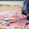 Rainbow beach duvet, American style