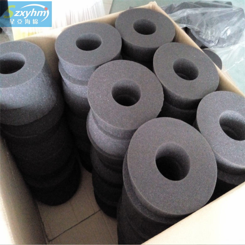 供应聚氨酯海绵柱 环保管道清洁柱子 高密度管道清洁海绵柱