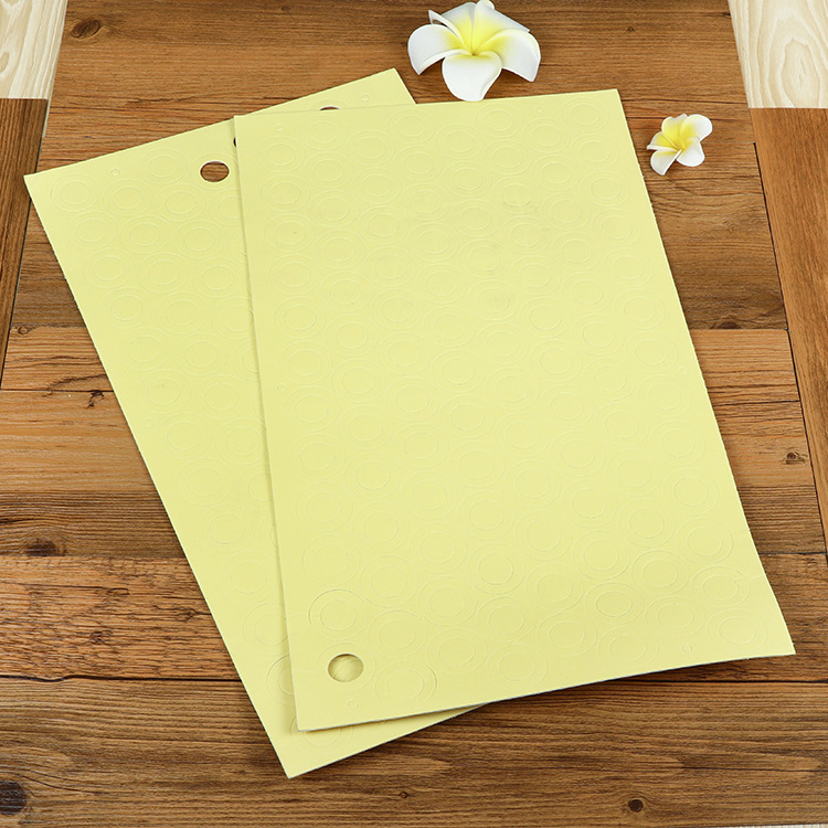 厂家批发高粘双面胶布 圆点双面胶 白色透明薄款双面胶