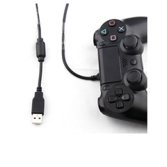 PS4/Slim/Pro USB data cable, controller connection cable, wireless controller charging cable, length 1.8 meters
