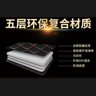 Cross-Border Spherical Trunk Mats, Leather | Trunk Mat