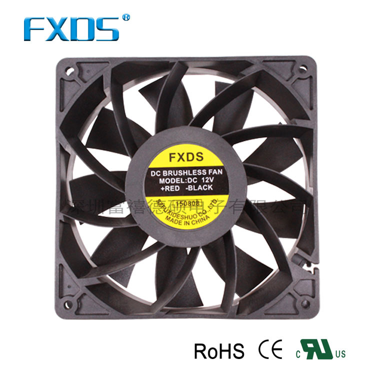 14038 FXDS 散热风扇 双滚珠轴承 直流风机 超大风量 长寿命