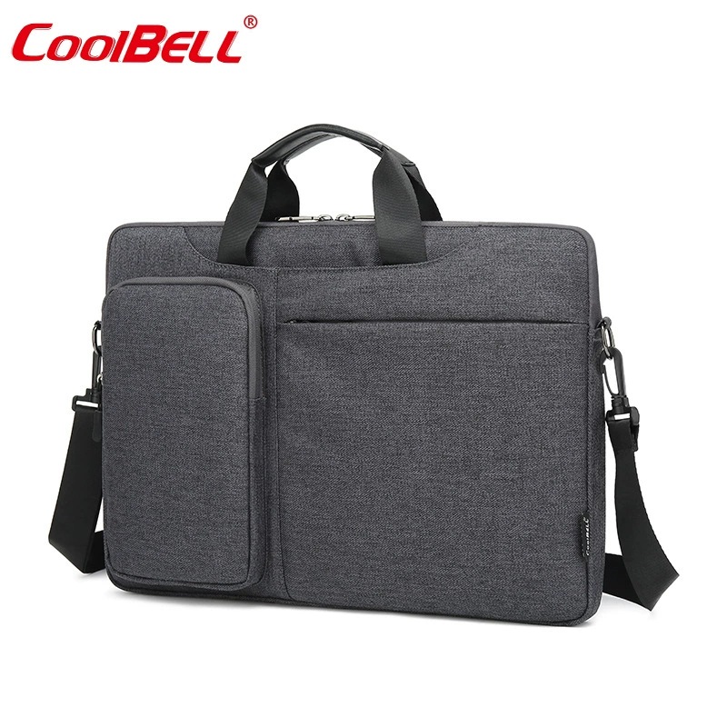 Трансграничный деловой портфель, ультратонкая сумка для ноутбука 15,6-дюймовая Высококачественная сумка-мессенджер, подарочная печать