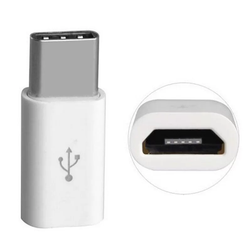 OTG адаптер‑переходник Micro USB/Android → Type‑C, кабель для передачи данных, совместим с Apple и Android (Type‑C интерфейс)