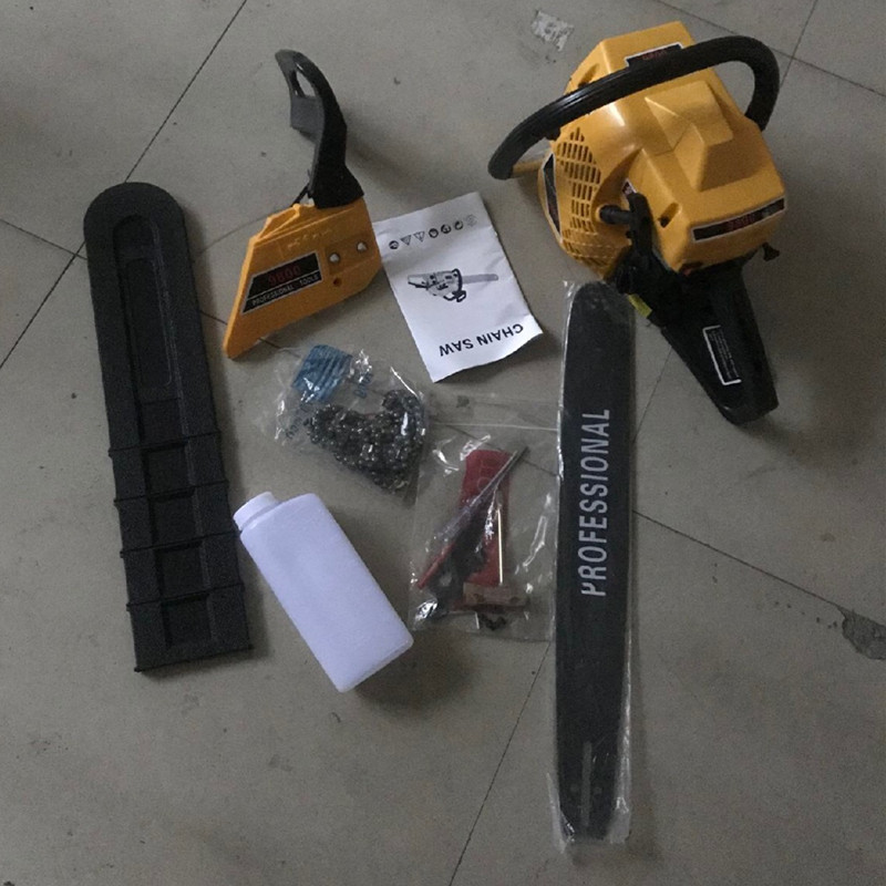 外贸型9800汽油锯 油锯 汽油锯 伐木锯 光头强电锯