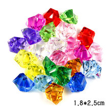 diy仿真冰块饰品配件亚克力高透明彩色石头 鱼缸玻璃装饰手工材料