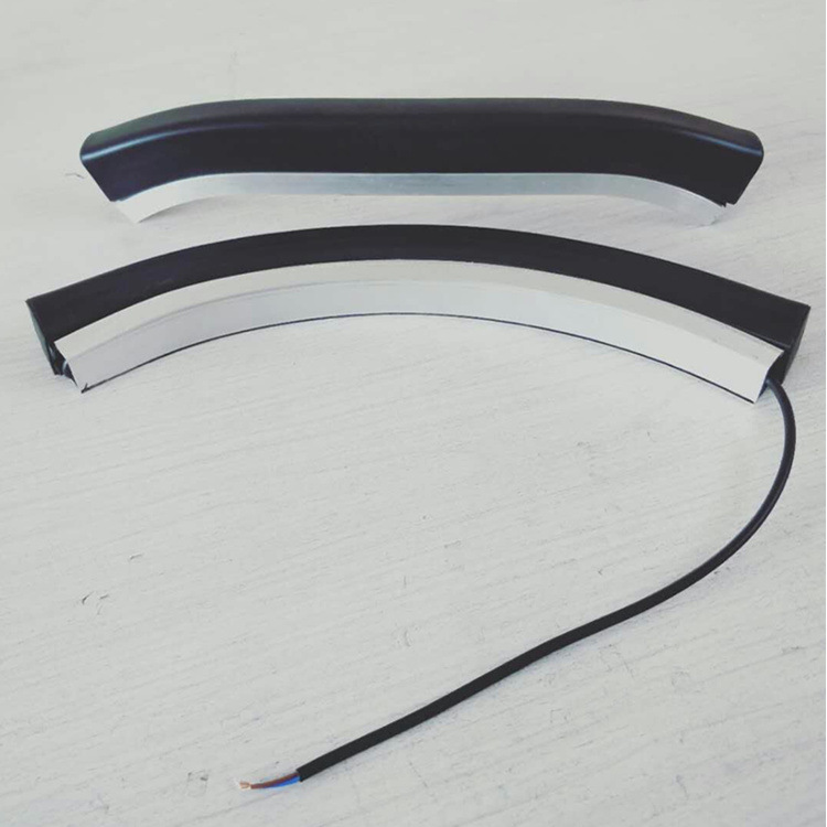 折弯安全触边AGV碰撞边缘开关常闭防撞接触带常开压敏开关防撞条