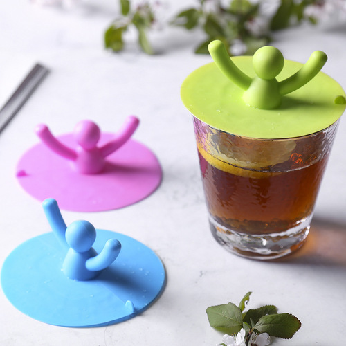 Small friend kitchen bathroom sink plug silicone floor drain cover small person wash basin bathtub sewer plug