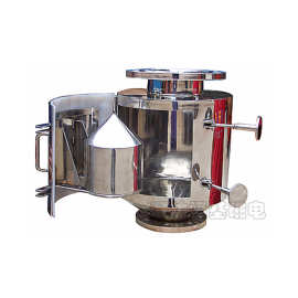 厂家批发永磁管道磁选机 管道式全自动除铁器 旋转式强磁磁选机