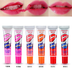 Cross-border cosmetic ROMANTIC BEAR long-lasting makeup, Sexy Lip Color Peel-off Lipstick Lip Balm Cosmetics