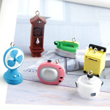 复古黑白电视手工DIY制作材料收音机风扇挂钟欧式电饭煲模型