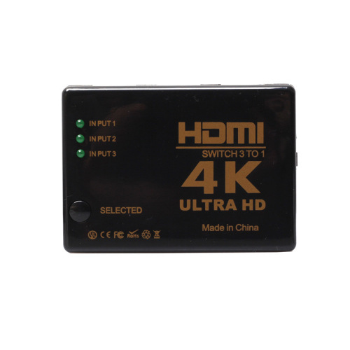 Amazon HDMI Switch 4K*2K High Definition Multi-Display HDMI Switch with 3 Inputs and 1 Output