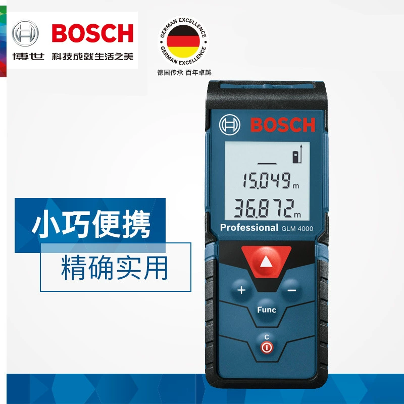 Инфракрасный лазерный дальномер Bosch, цифровая линейка GLM40, линейка для измерения комнаты, ручной измерительный прибор, измеритель расстояния