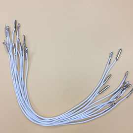 弹力绳面具绳戒指扣吊牌绳活页本绳文具卡头绳两头卡扣倒扣皮筋