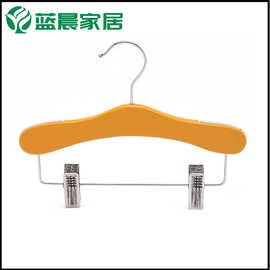 荷木枫木制造儿童木衣架童装衣架套装童装店木衣架宠物实木收纳架
