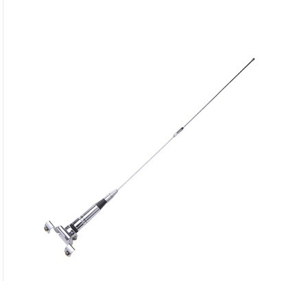 Universal – Car Decoration Antenna vehicle antenna - silver-60cm-with-small-red-flag
