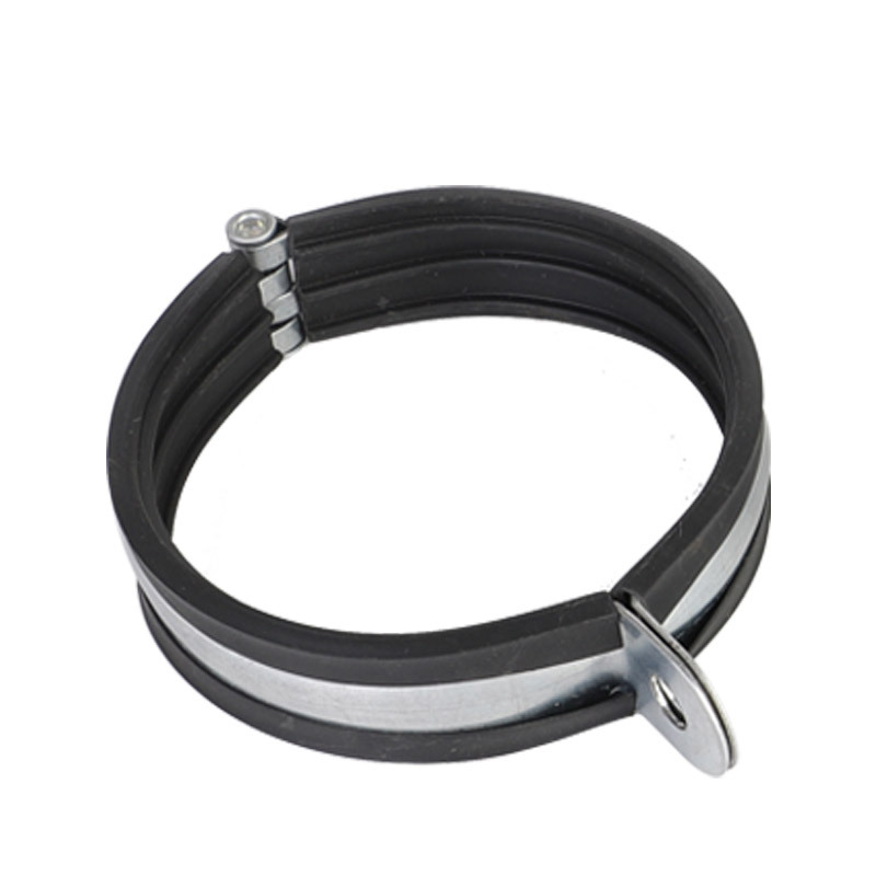 厂家直供2.0厚灯笼抱箍镀锌 铁质优合页吊卡万向丝杆管夹圆形管