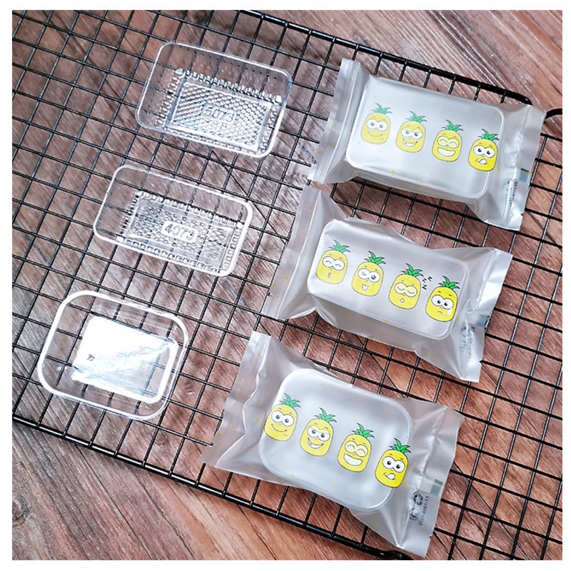 Bolsa de embalaje crujiente de piña Inglés engrosada tierra piña crujiente bolsa de papel de algodón envasado de alimentos bolsa de papel soporte interior 100 al por mayor