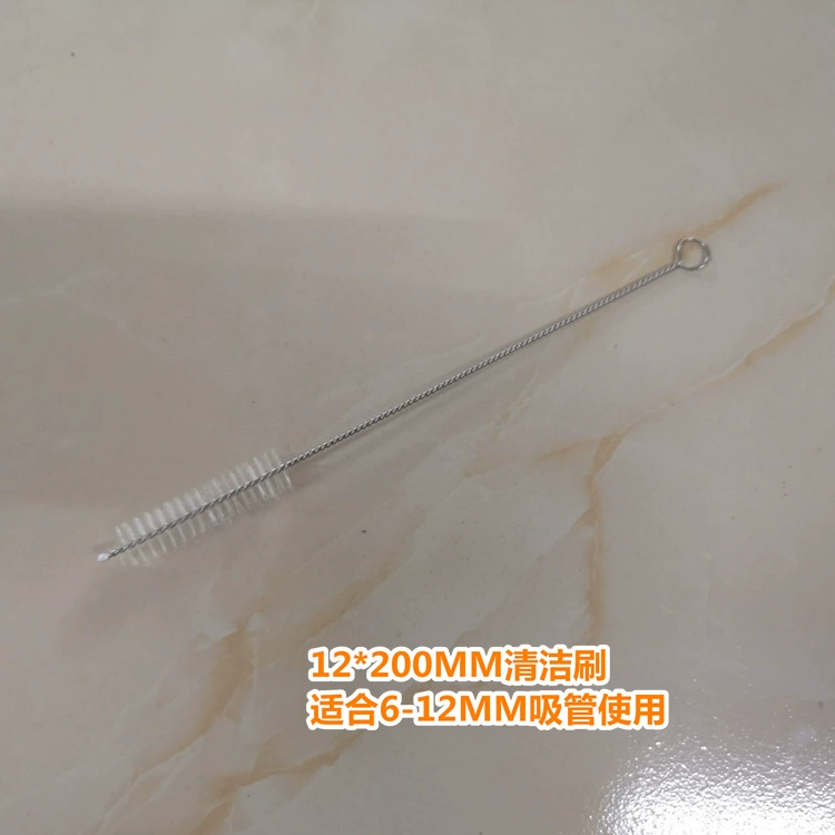 Brush stainless steel, nylon feeding bottle soft-bristled, stainless steel AISI 304