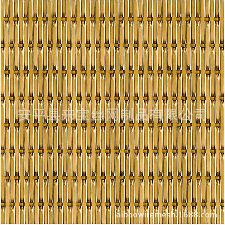 来宝丝网 不锈钢编织网 席型密纹电梯轿厢墙面装饰钢丝网304
